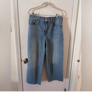 Madewell THE PERFECT VINTAGE
WIDE-LEG CROP JEAN 31